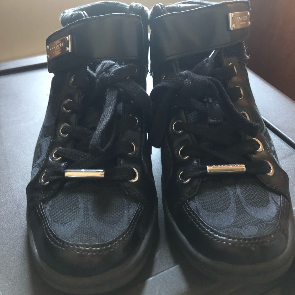 Black Coach Sneakers